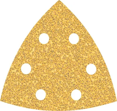 Produktbild von EXPERT C470 Deltaschleifblatt, 93mm, K40, 6 Löcher, 5-tlg.
