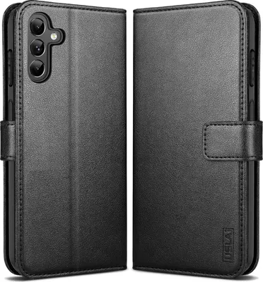 Produktbild von Hülle für Samsung Galaxy S22 Ultra mit Klappfunktion, Schwarz
