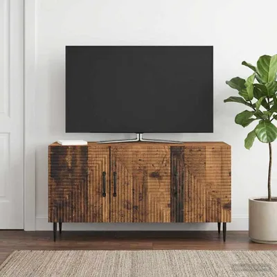 Obrázek produktu pro vidaXL Skříňka pod televizi z recyklovaného dřeva 99 x 34,5 x 50 cm, dřevotřísková deska