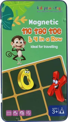 Image de Introduction au jeu de voyage magnétique dans une série : Tic, Tac, Toe 4 dans une série