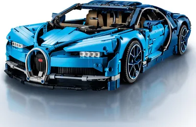 Produktbild von LEGO 42083 Technic Bugatti Chiron, Modellbausatz für Erwachsene, Bauset für ein Sportwagen Modellauto, Sammlermodell für Fortgeschrittene