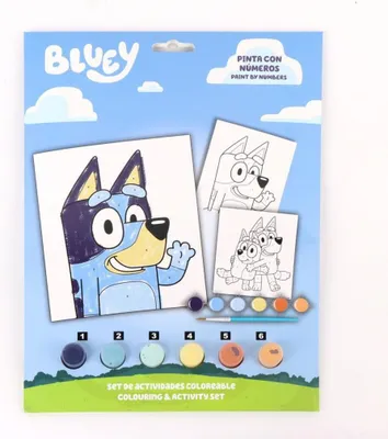 Produktbild von Cerda Group Bluey Malset Mehrfarbig Mehrfarbig One Size