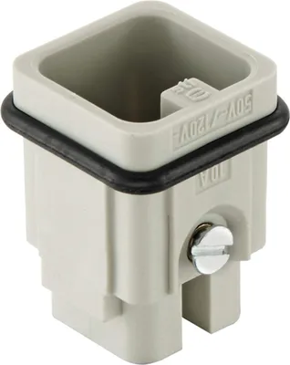 Produktbild von HARTING Han 7D Stifteinsatz (M) Crimpanschluss, 7-polig+PE AC 50V / DC 120V, 10A - 1 Stück