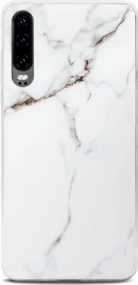 Produktbild von ONEFLOW® Sense Case kompatibel mit Huawei P30 - Hülle in Marmor Optik, Passion