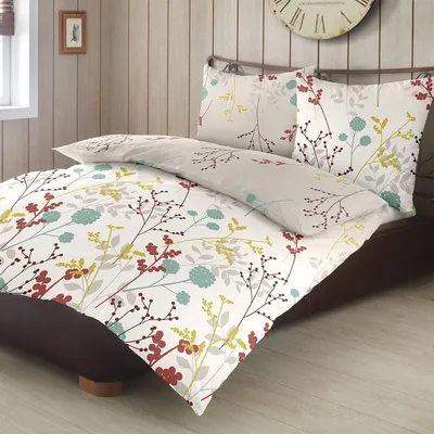 Produktbild von Traumschlaf Biber Bettwäsche Juneau beige 155x220 cm + 80x80 cm