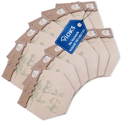 Produktbild von Papiertüten Set 12x Filtertüten Staubsaugerbeutel für Staubsauger