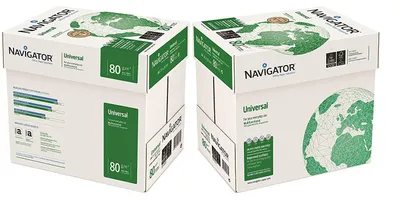 Produktbild von Navigator Universal Kopierpapier 80g/m² DIN-A4 5000 Blatt weiß