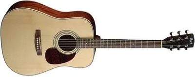 Produktbild von Cort Earth 70W Dreadnought Akustikgitarre massive Fichtendecke 45mm Halsbreite Natur