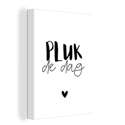 Obrázek produktu pro OneMillionCanvasses® Malba na plátně Nástěnná malba na plátně - Citáty - Využij dne - Přísloví - Carpe diem - 60x80cm
