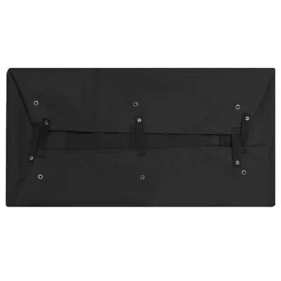 Produktbild von vidaXL Gartenwagen-Einlage Schwarz 81x41x21 cm Stoff