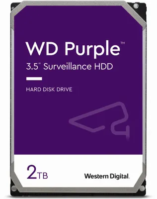 Image de WD20PURZ Western Digital Purple 3.5 pouces 2000 GB Serial ATA III