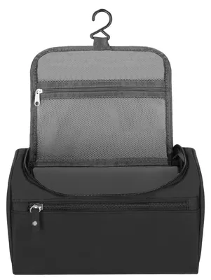 Productafbeelding van Toilettas - Make Up Tas - Cosmetica - 25x14x15 cm - Zwart