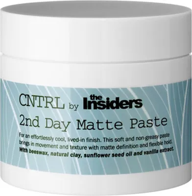 Immagine prodotto di The Insiders 2nd Day Hair Matte Paste - Tenuta flessibile - Prodotto per lo styling - Prodotto da professionisti - 60ml