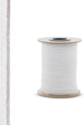 Produktbild von STEIGNER Ofendichtschnur Kamindichtung aus KERAMIKFASERN, hitzebeständig bis 1260°C, 4,5m, 15x15mm, SKD01-15