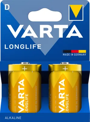 Immagine prodotto di VARTA Batterie Longlife Alcaline D Mono LR20 1,5V 1Bli=2Stk