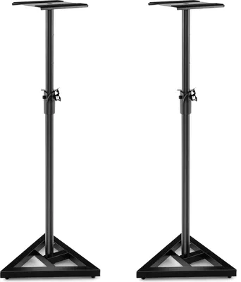 Zdjęcie produktu dla COSTWAY 2-częściowy statyw głośnikowy 97-157 cm z regulacją wysokości i trójkątną podstawą, do 50 kg