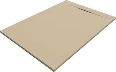 Produktbild von SANYCCES SIENA Rechteckige Duschwanne SanyDur Gel Coat 90 x70 cm, Creme