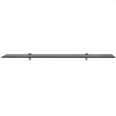 Produktbild von VidaXL 243792, Gehärtetes Glas, Zink, Schwarz, 15 kg, 900 mm, 200 mm, 8 mm