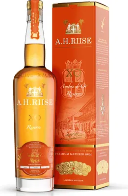 Produktbild von A.H. Riise XO Ambre d'Or Reserve Rum, 42% Vol. 0,7 l