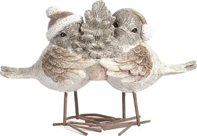 Produktbild von Goodwill Vögel auf Baumstamm Creme 12,5 cm