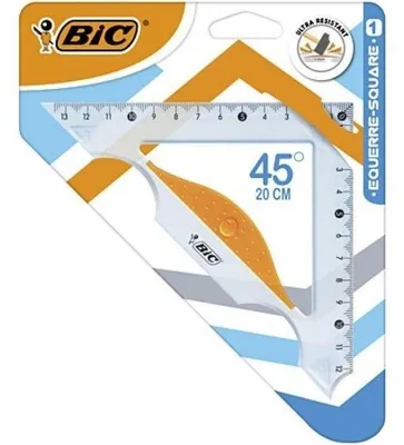 Image de Ekierka BIC Square 45/20cm Blister 1szt