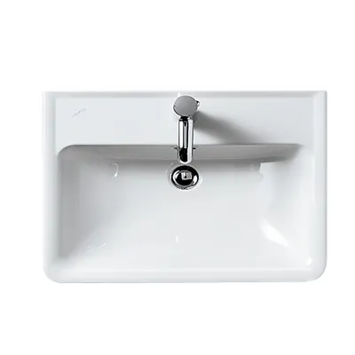 Produktbild von Laufen LF Pro Waschtisch, 81895.1, 1 Hahnloch, mit Überlauf, 550x480, weiß, 1 Stk.