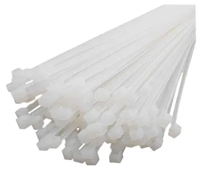 Obrázek produktu pro Stahovací pásky 102 x 2,5 mm bílé 100 ks.