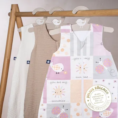 Produktbild von Julius Zöllner Sommerschlafsack 70 Patch rose