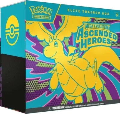 Produktbild von Pokemon - Mega Evolution - Ascended Heroes Elite Trainer Box (Englisch)