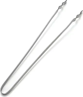 Produktbild von Flash Grillzange Edelstahl 38cm gebogen
