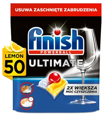 Produktbild von 015931 FINISH Ultimate Kapseln 50 Zitrone