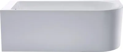 Produktbild von Eckbadewanne links 150 x 75 x 58 cm Acryl Weiß 201 L ANIKA