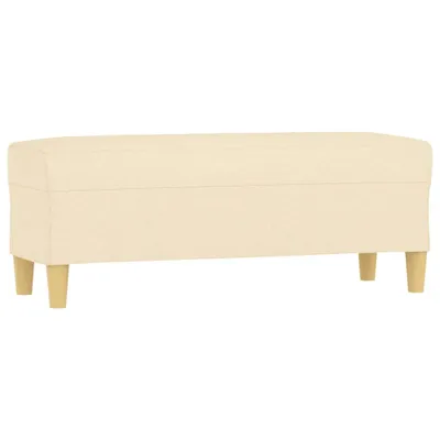 Produktbild von Sitzbank Creme 100x35x41 cm Stoff