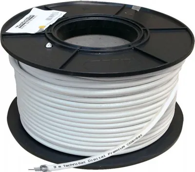 Obrázek produktu pro TechniSat COAXSAT 140-4.6, 100 m, Bílá