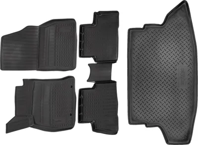 Image de 3D Tapis en caoutchouc pour Nissan Juke 2010-2014 et bac de coffre NORM
