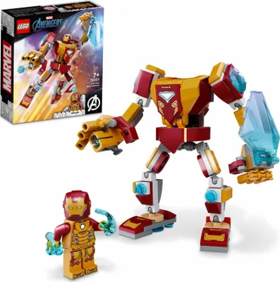 Produktbild von LEGO 76203 Marvel Iron Man Mech, Figur zum Sammeln
