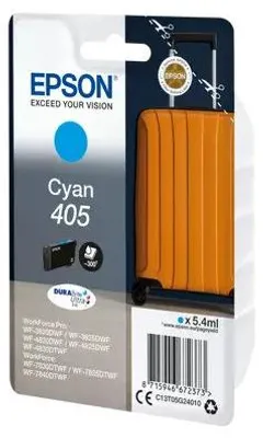 Zdjęcie produktu dla Oryginalny tusz Epson 405, czarny, C13T05G14020, DURABrite Ultra, wydajność: 350 stron, pojemność: 7,6 ml
