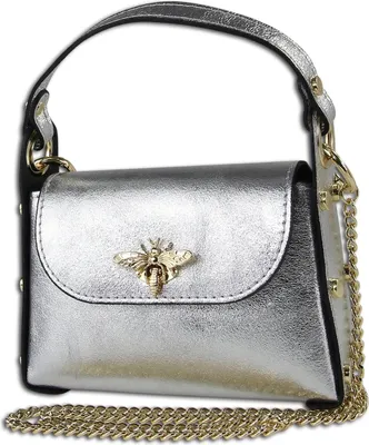 Image de Sac en cuir Toscanto sac à bandoulière argent OTT817UJ