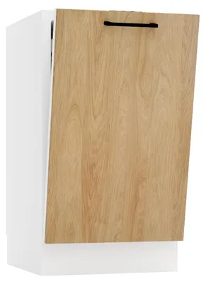 Produktbild von Küchenunterschrank 45 cm - Hicora-Eiche - Die Geschirrspülerfront - Sockel im Set enthalten