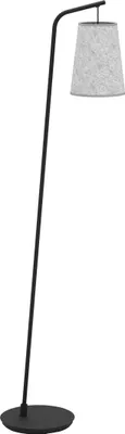 Produktbild von ALSAGER Stehleuchte Stehlampe Lampe - L50,5 x B21 x H170 cm - schwarz - 1X40W exkl. - IP20