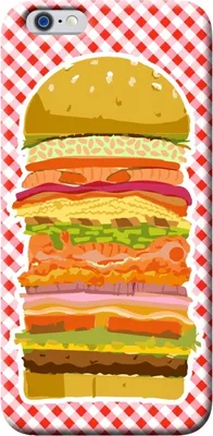 Obrázok produktu pre Benjamins - Pop Art iPhone 6/6s (burger)