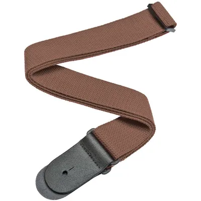 Produktbild von D\'Addario 50CT04 Baumwolle Guitar Strap (Brown)