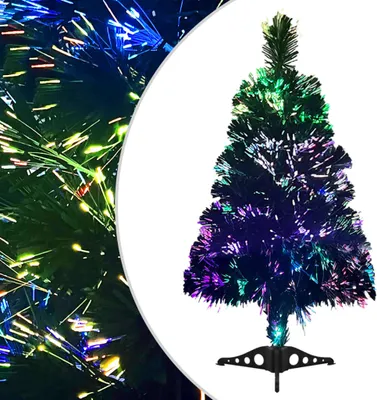Image de Arbre de Noël artificiel Fibre optique 64 cm Vert