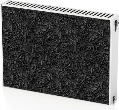 Produktbild von 3D-Ornamentmuster – Magnetische Heizkörperabdeckung – 80x60 cm – Magnet Heizkörperabdeckung – 3D Würfel – Heizkörperverkleidung – Magnetische Wandverkleidung – Wetterfest