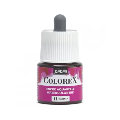 Zdjęcie produktu dla Pebeo Colorex Aquarelltinte, 45 ml, Magenta