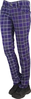 Produktbild von Rock Rag - Tartan, Frauenhose Violett im Slim-Fit-Style