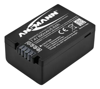 Produktbild von ANSMANN Li-Ion Akku A-Pan BMB 9 E 7,4 V / Typ 890 mAh