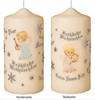 Produktbild von Weihnachtskerze Angelo 15 x 7 cm, 1 Stück