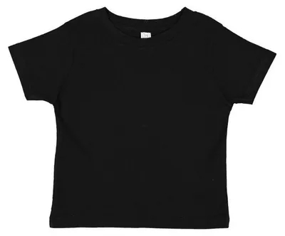 Image de Rabbit Skins - T-shirt pour bébé LT2731 (18 mois) (noir)