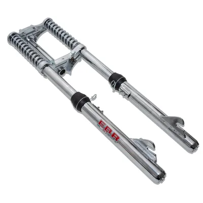 Obrázok produktu pre Vidlica - teleskopická vidlica - odpružená vidlica EBR, chróm, pre Vespa Ciao